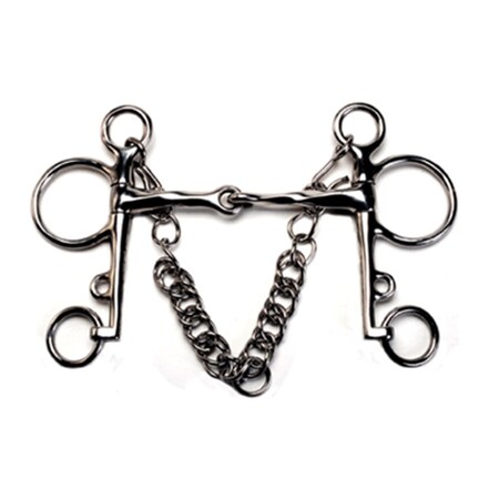 Jacks Imports Slow Twist Pelham Bit 1712